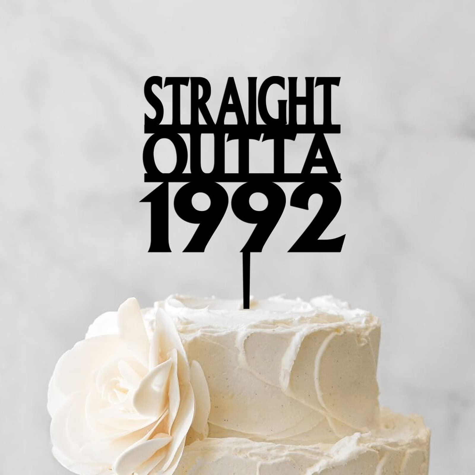 YJHLBHDIAN Sweet 16 Cheer to 16th Birthday Cake Toppers Birthday Custom Last Name Cake Topper Black Acrylic Birthday Cake Toppers Party Decor Supplies Happy Birthday Gift to Boys Girls Friend Cake Toppers