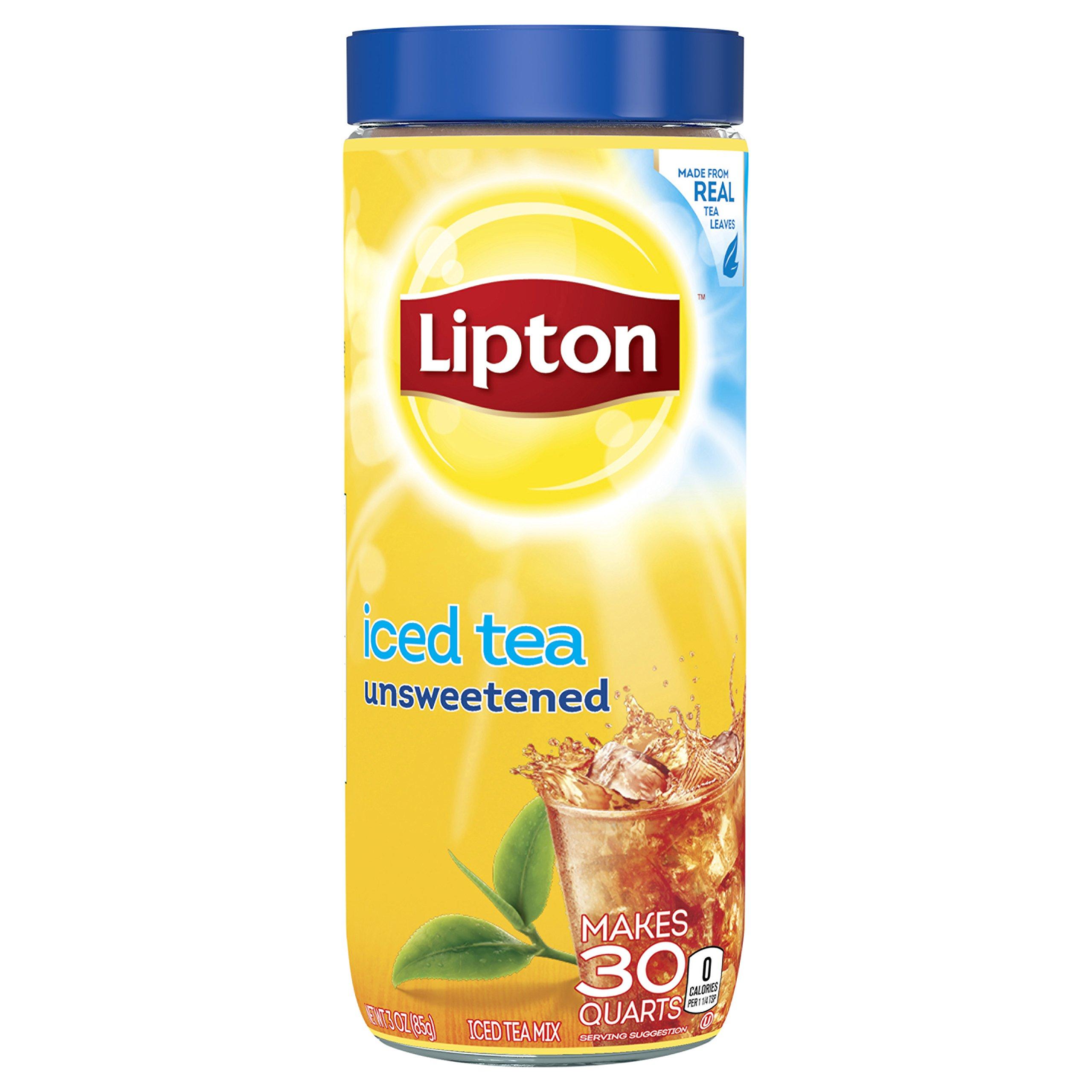 Lipton Lipton Unsweetened Iced Tea, Mix, 30 qt