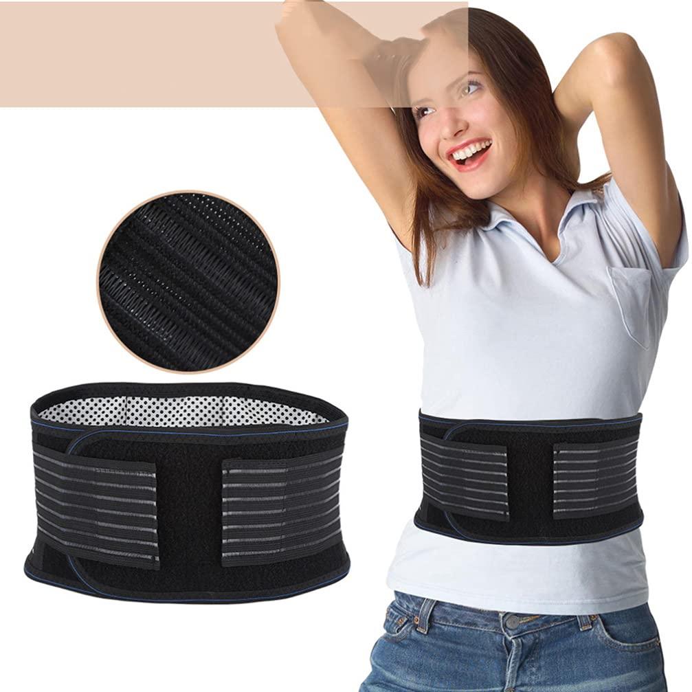 DOITOOL DOITOOL 1Pc waist belt heating back belt back straight belt carrying straps Heated Lumbar Support Belt posture strap upper gym belt Waist Supporter Radiator universal men and women