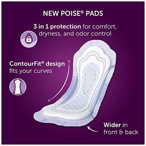 Poise Poise Daily Incontinence Panty Liners, Very Light Absorbency, Regular, 288 Count (6 Packs of 48)