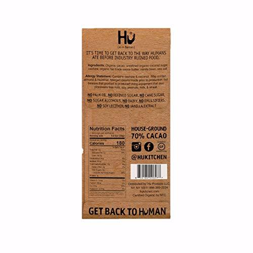Hu HU KITCHEN Cashew Vanilla Chocolate Bar, 2.1 OZ