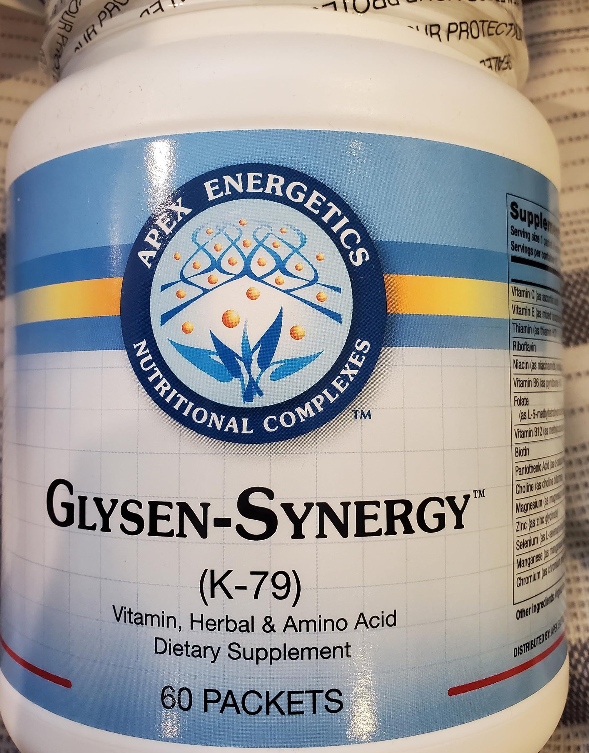 Apex Energetics Apex Energetics K-79 Glysen-Synergy (60 packets 4caps each)