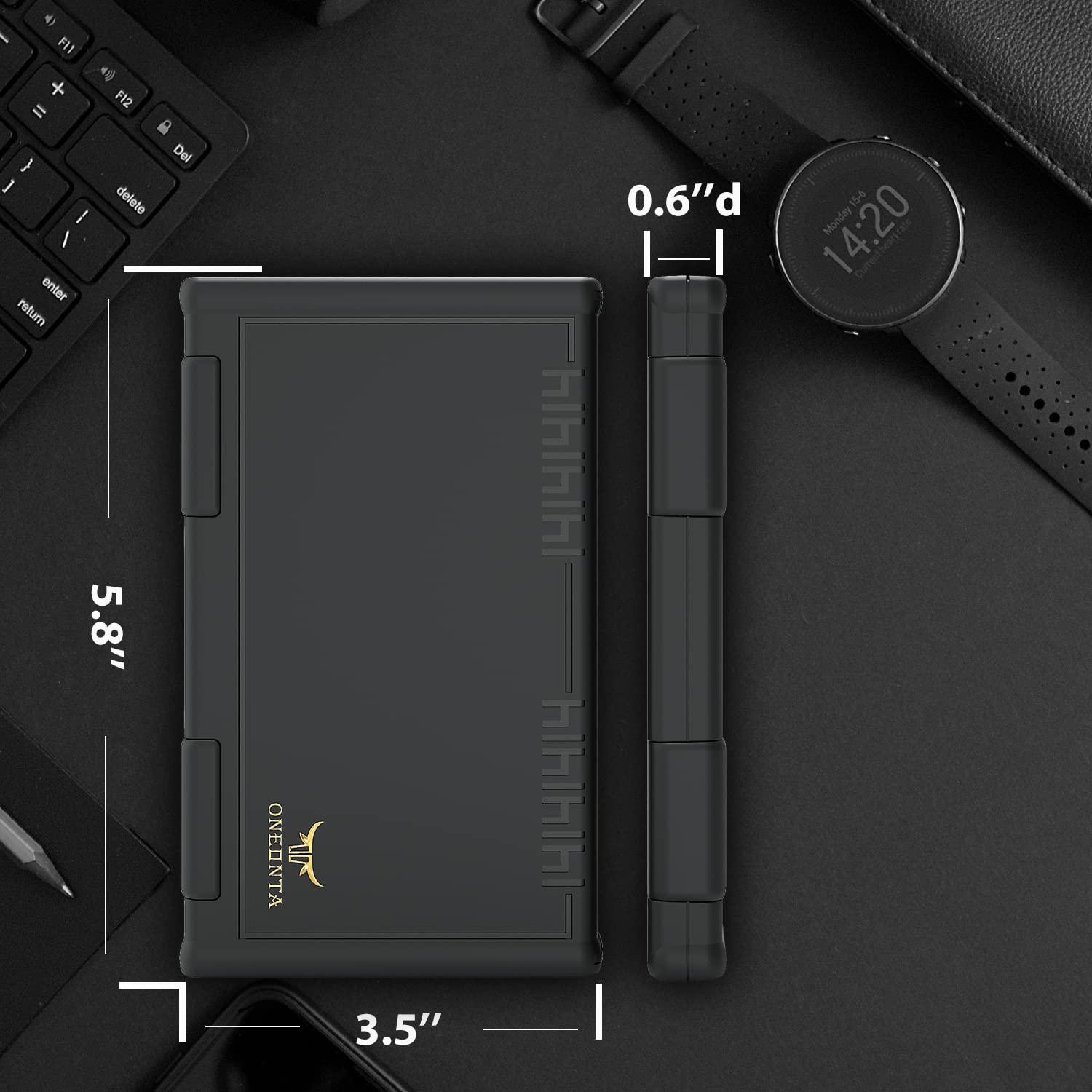 ONEONTA ONEONTA Joint Holder - Waterproof Joint Case - Joint Holder Case for Travel, Hard, Pocket Size, Holds Rolls up to 135mm Long