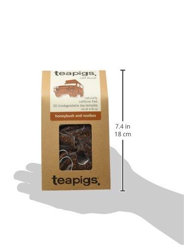 teapigs Teapigs Honeybush & Rooibos Tea Bags Made with Whole Leaves (1 Pack of 50 Teabags)