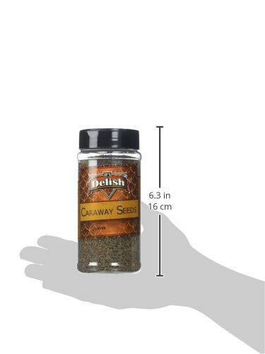 It\'s Delish Gourmet Caraway Seeds by Its Delish, Medium Jar, 7 oz (Pack of 2)