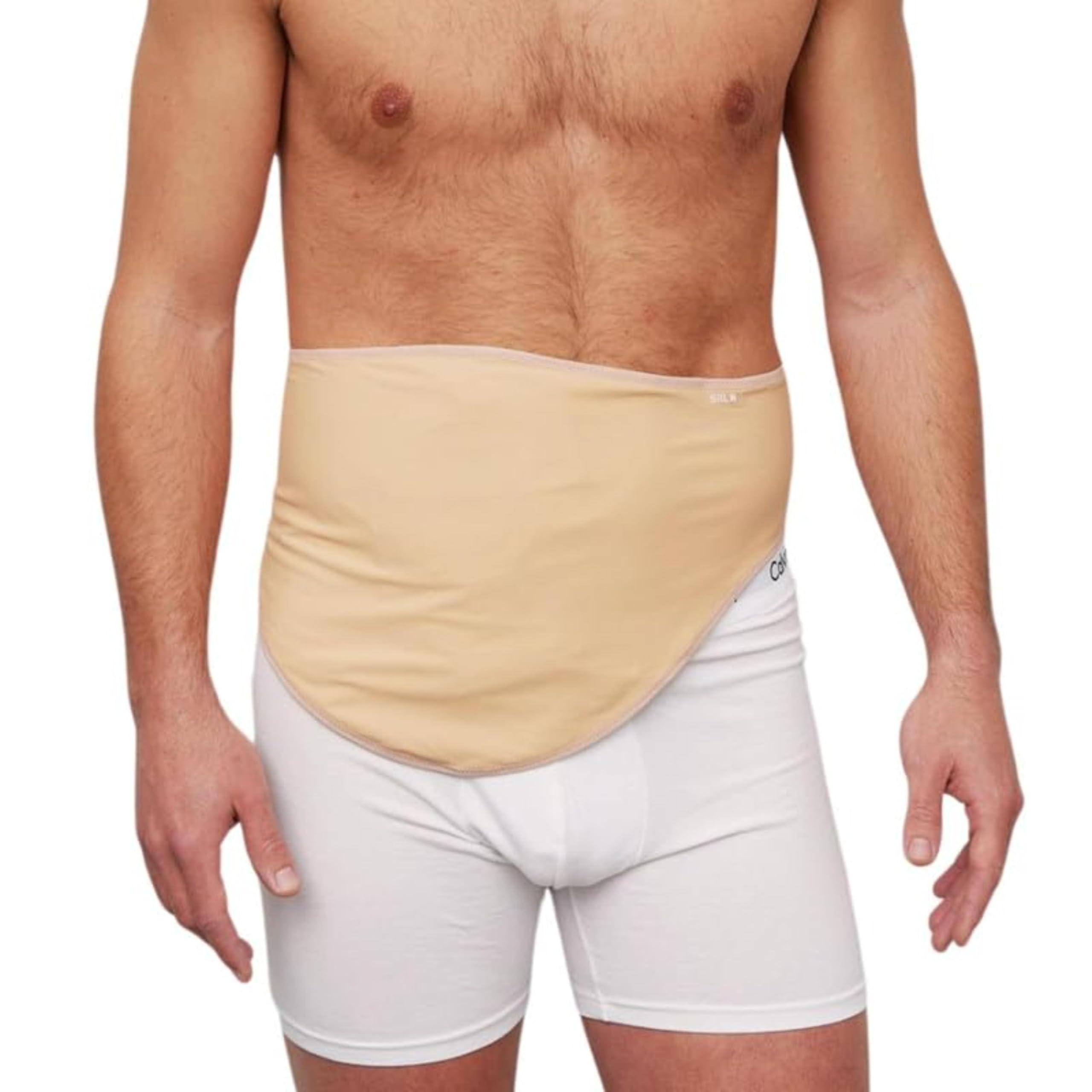 SIIL Ostomy belt for Men & Women, Beige These Ostomy bag covers Acts as Colostomy Belt, Ileostomy Belt as this Stoma Support belt is compatible W/Colostomy bags, Ileostomy bags. Made in Europe
