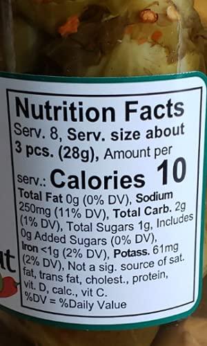 Amish Brussel Sprouts Hot Pickled