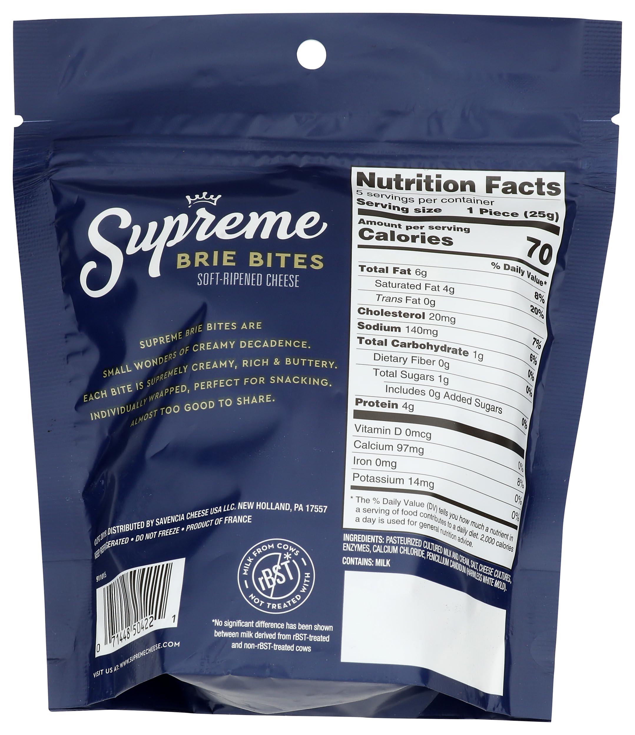 SUPREME SUPREME Supremely Creamy Brie Bites, 4.4 OZ