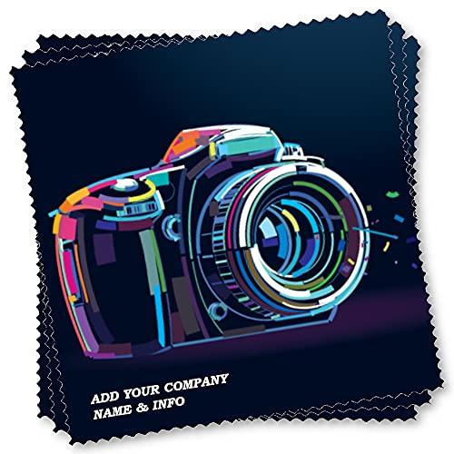 Smart Go Smart Go - Microfiber Cleaning Cloth (1000 Pieces) - Digital Custom Print Your Company Artwork or Business Logo - Promotional Item for Cleaning Eyeglasses, Screens, & Lenses - 6 x 6 in