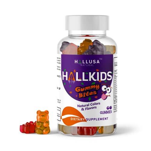 Hallusa Natural Hallusa Natural Multivitaminas para Niños en Gomitas Refuerza su sistema inmune, su concentración y Memoria contiene Vitaminas A,C,D,E,B en todas sus categorias