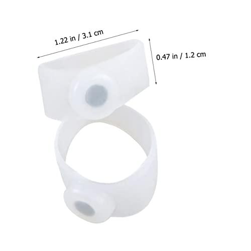 GLEAVI GLEAVI Toe Ring Magnet 20 Pairs Toe Ring Home Acupoint Covers Elastic Toe Cover Ring Versatile Acupoint Covers Practical Acupoint Ring Toe Magnetic Tool Travel Massage Elastic Band