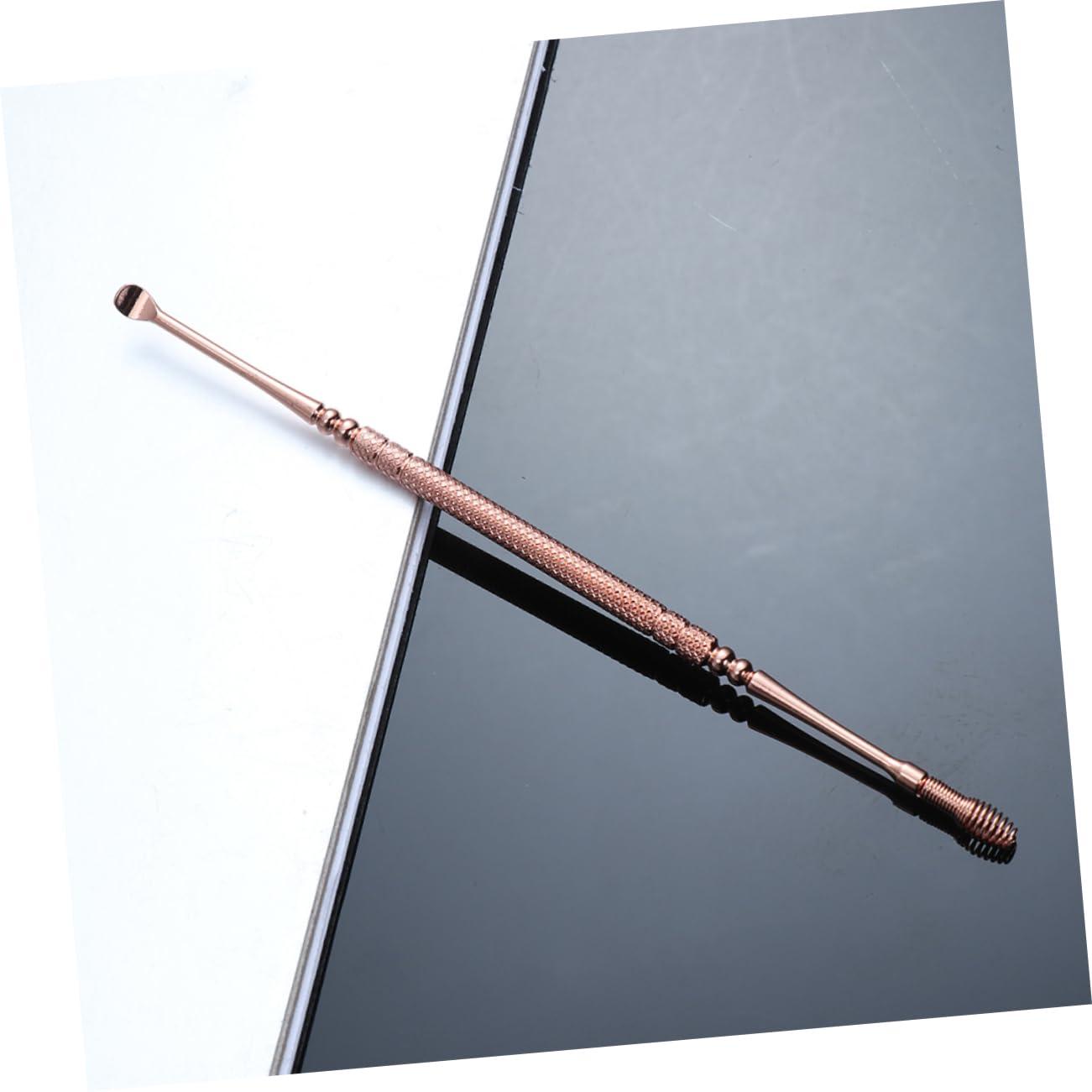 Healeved 5pcs Ear Spoon Earwax Removal Tool Ear Cleaner Ear Picking Spoon Earwax Spoon Ear Wax Removal Tool Clean Tool Home Earpick Ear Clean Accessory Wax Curette Earwax Cleaning Tool