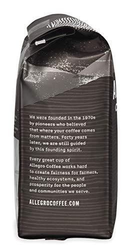 Allegro Coffee Allegro Coffee Decaf Organic Italian Roast Ground Coffee, 12 Ounce (Pack of 1)