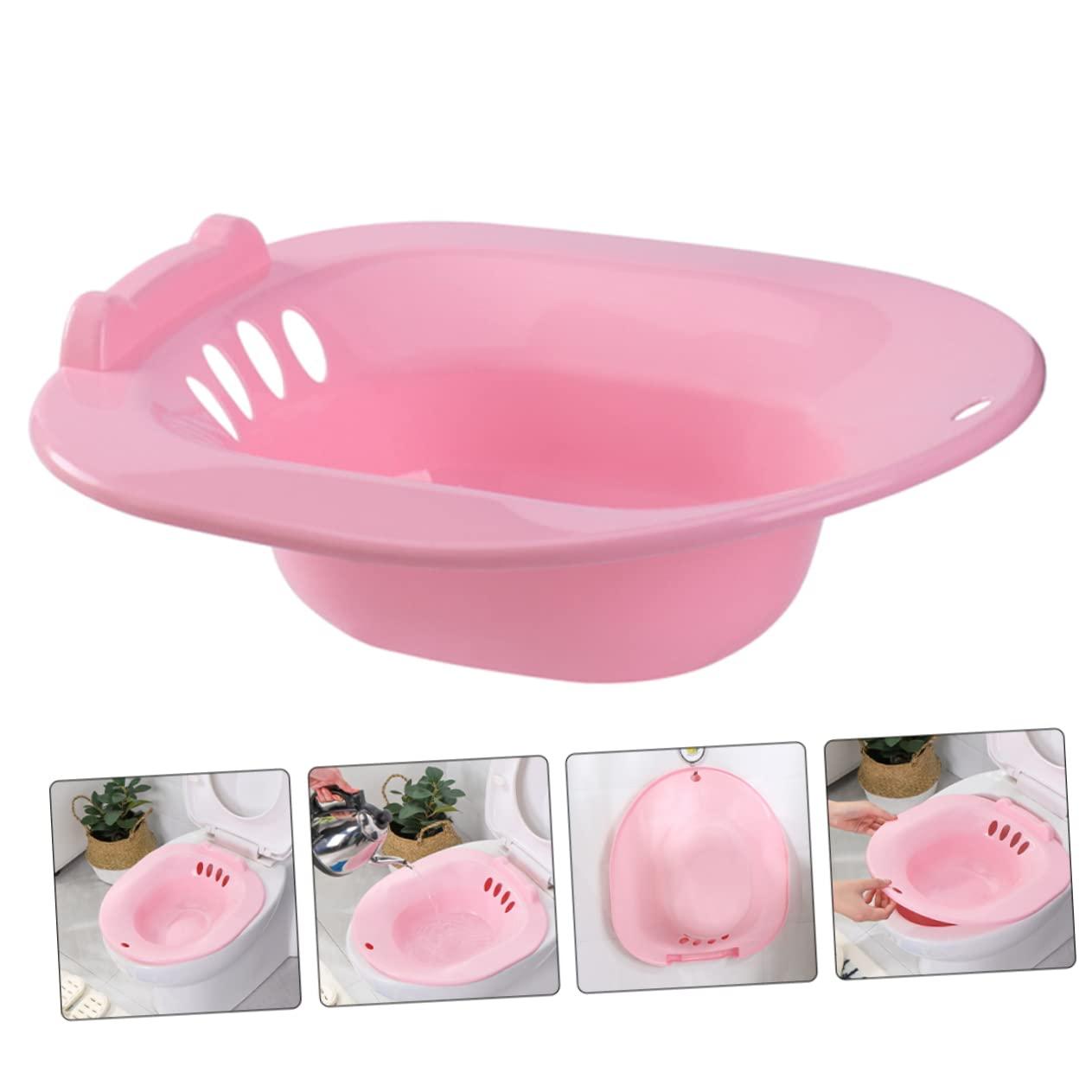 GOOHOCHY GOOHOCHY Toilet Soaking Sitz Bath Tub for Personal Hemorrhoids Relief Postpartum Care Made of Smooth Material