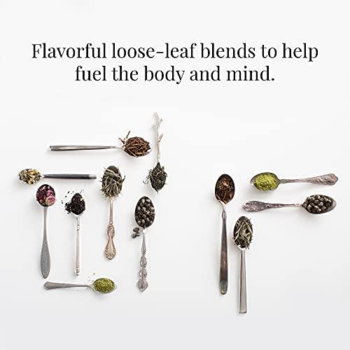 The Republic of Tea The Republic of Tea Ginger Peach Black Full-Leaf Loose Tea 3.5 oz Bag, Steeps 50 Cups | Caffeinated