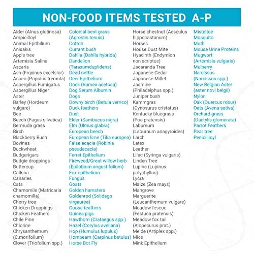 AffinityDNA AffinityDNA Food Intolerance Test Kit for Over 900 Food and Non-Food Items | Identify Food Intolerances | Home Sample Collection Kits | Results in 7 Working Days | A Complete Kit with No Extra Fees