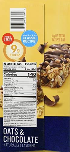 Fiber One Fiber One Oats & Chocolate Chewy Bars, 36Count
