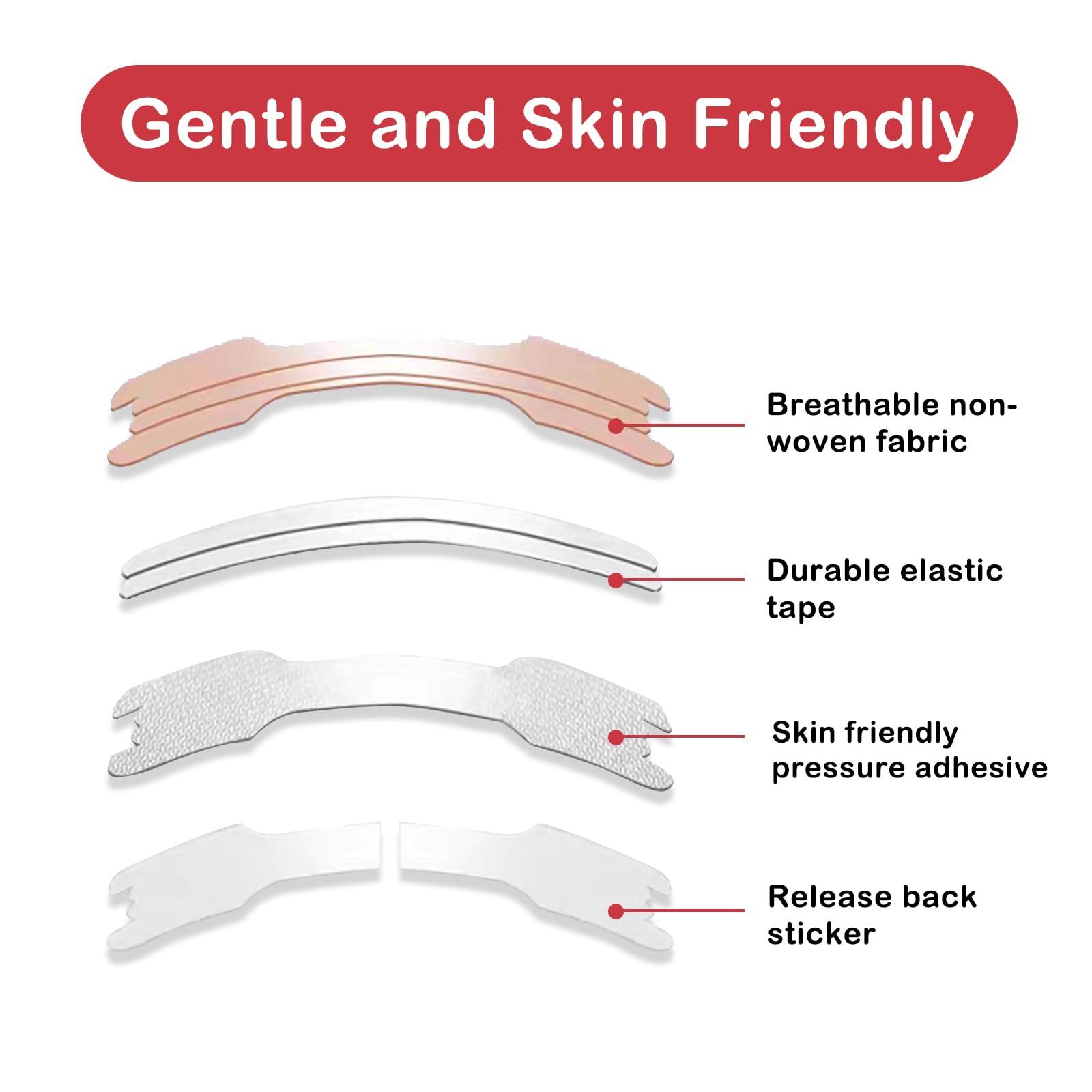 WANK Nasal Strips for Snoring, Nasal Strips for Breathing, Extra Strength Nasal Strips Help Stop Snoring and Instant Nasal Congestion Relief (50 Strips)