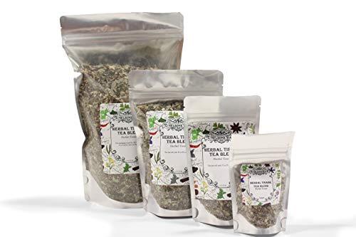 Nelson's Tea Nelson's Tea - Lemon Ginger Mint - Herbal Loose Leaf Tea - Caffeine Free - Peppermint leaf, oat straw, marshmallow root, lemongrass, spearmint leaf, lemon verbena, and lemon balm - 2 oz