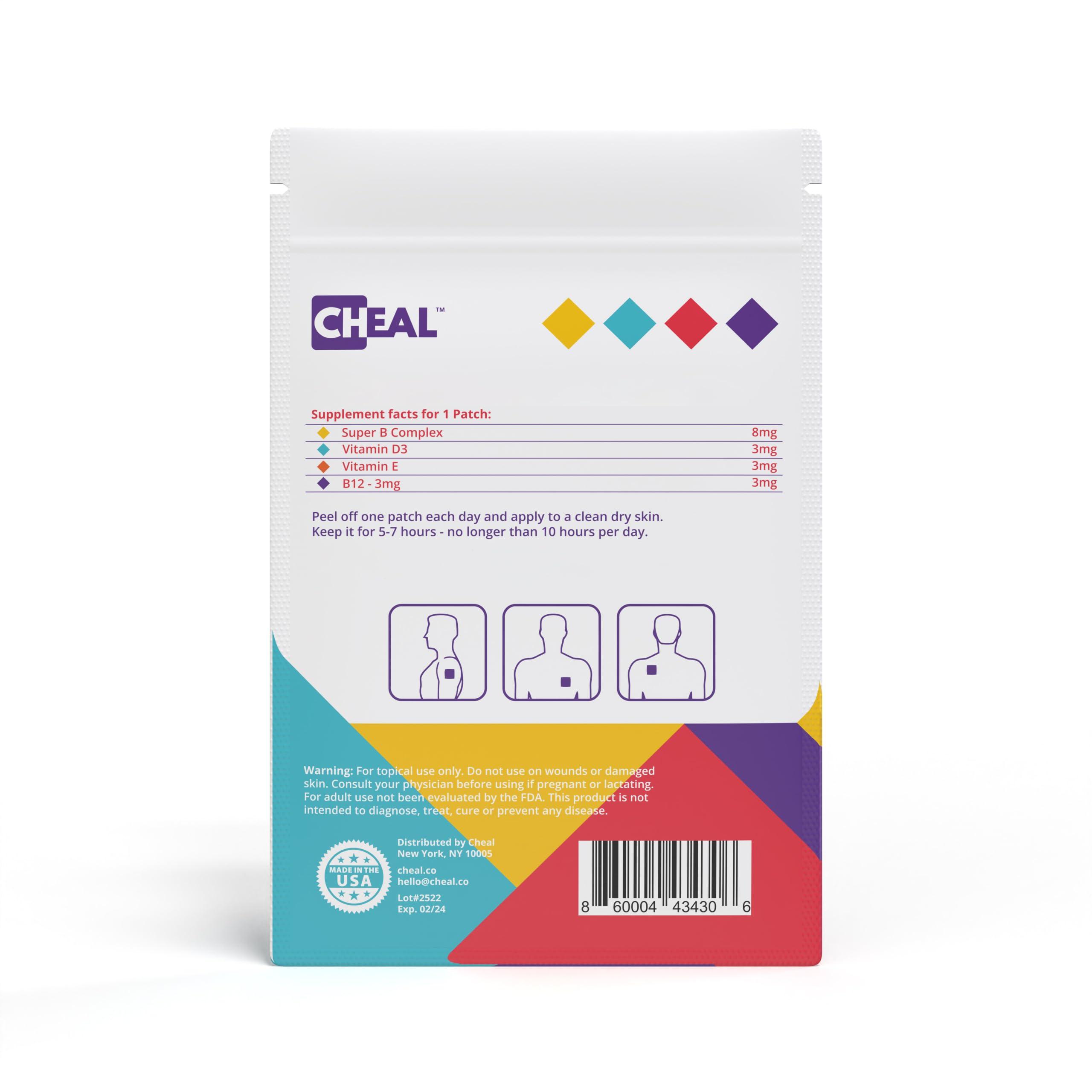 CHEAL CHEAL Multi Plus Topical Patch - Daily Use - 30 Patches