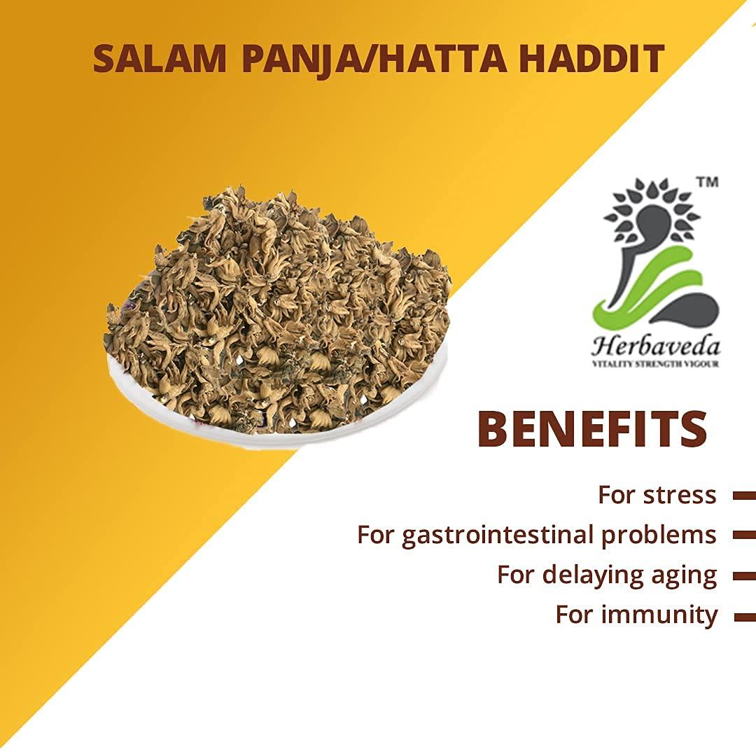 Veena Veena Herbaveda- Salam panja 50g | Hatta haddit | Panchaule Dactylorhiza Hatagirea | Salab Panja | .