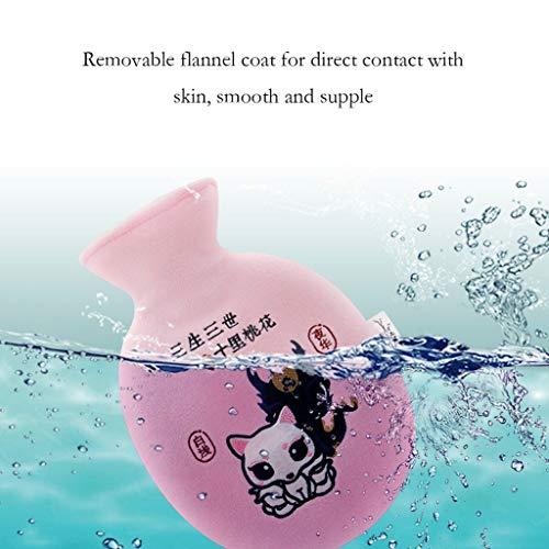 BABULE BABULE Hot Water Bottles Durable Hot Water Bag Mini Water Heater Bag Hot Water Bottle Great for Pain Relief Hot and Cold Water-Filled Hot Water Bottle Hot Water Bag/C