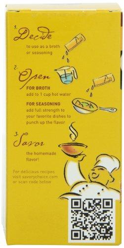 Savory Choice Savory Choice Chicken Broth Concentrate, 5.1 Ounce box