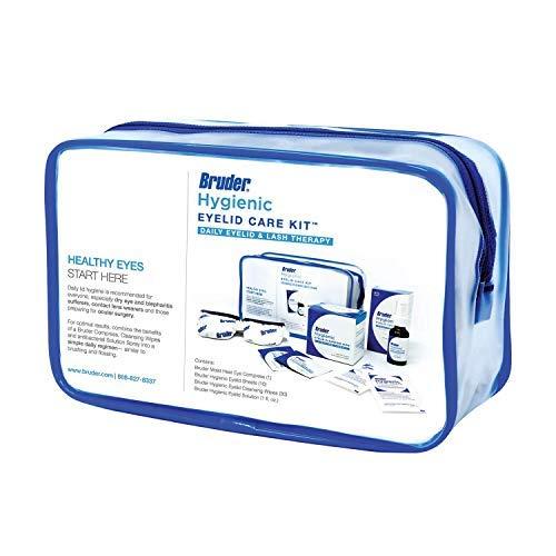 Bruder Bruder Hygienic Eyelid Care Kit l Eye Cleaning Kit l Moist Heat Eye Compress Mask l Eyelid Cleansing Wipe l Eyelid Spray l Sooth Eye Irritation, Dry Eyes, and Gland Dysfunction l Improve Eye Health