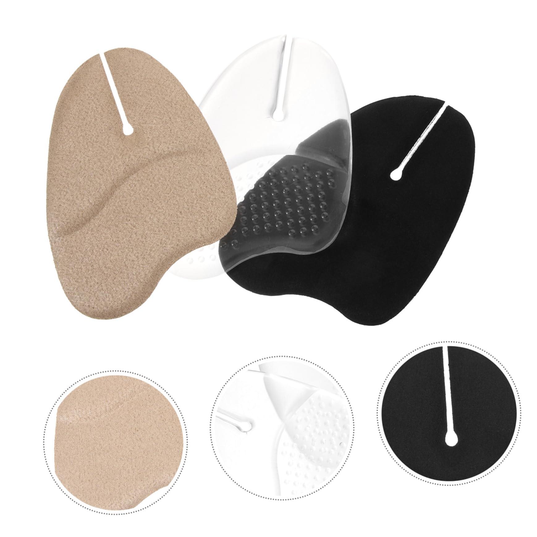 Healeved Healeved Toe Protector 3 Pairs Toe Guards Sandals Flip-flops Toe Pad Toe Cushion Sandal Inserts Sandal Toe Protectors Forefoot Cushion Shoes Toe Protectors Feet Gel Floor Mat Toe Cushions