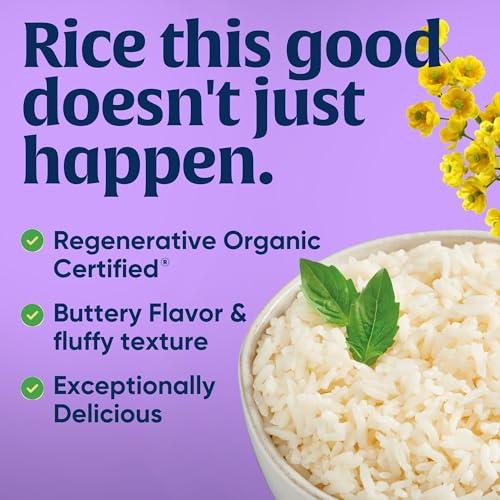 Lundberg Lundberg Family Farms Organic Jasmine Rice, California White, 32 Ounce (Pack of 3)
