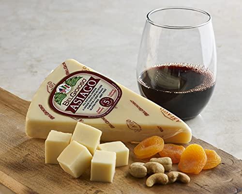Belgioioso Asiago Cheese, approx. 8oz wedge