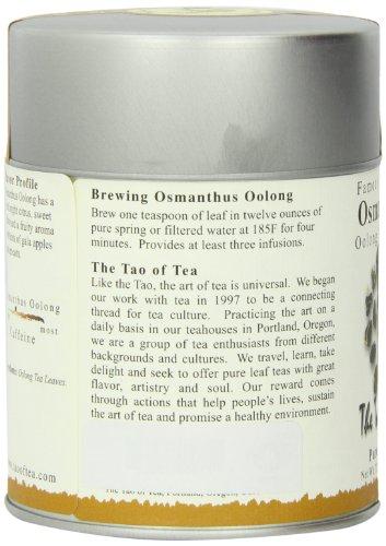 The Tao of Tea The Tao of Tea, Osmanthus Oolong Tea, Loose Leaf, 2.5-Ounce Tins (Pack of 3)