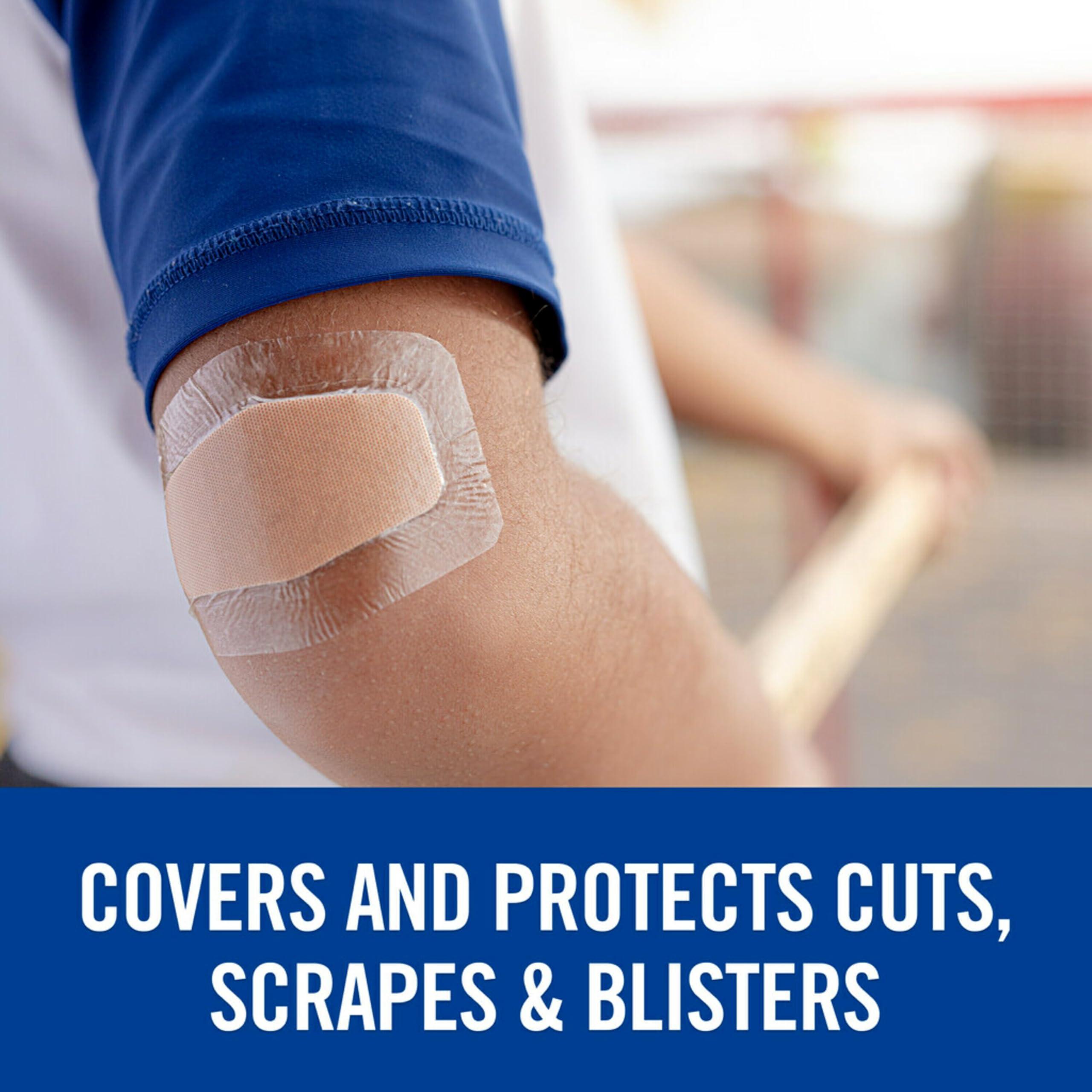 Nexcare Nexcare Waterproof Bandages, Stays on in the Pool, Holds for 12 Hours, Clear Bandages for Fingers and Elbows - 100 Pack Waterproof Bandages