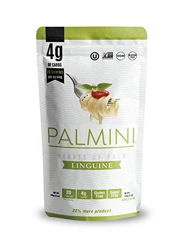 Palmini NEW !! Palmini Pouch VARIETY PACK | Linguine | Angel Hair | Lasagna | Rice | 4g of Carbs | As Seen On Shark Tank | Gluten Free (12 Ounce (Pack of 4))