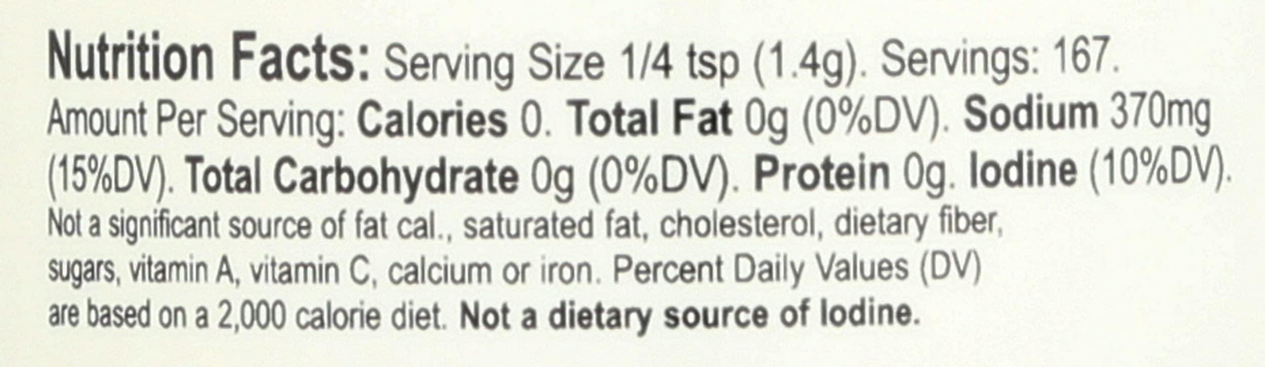 Redmond Redmond - Real Salt Seasoning, Natural Unrefined Gluten Free 8.25 Ounce