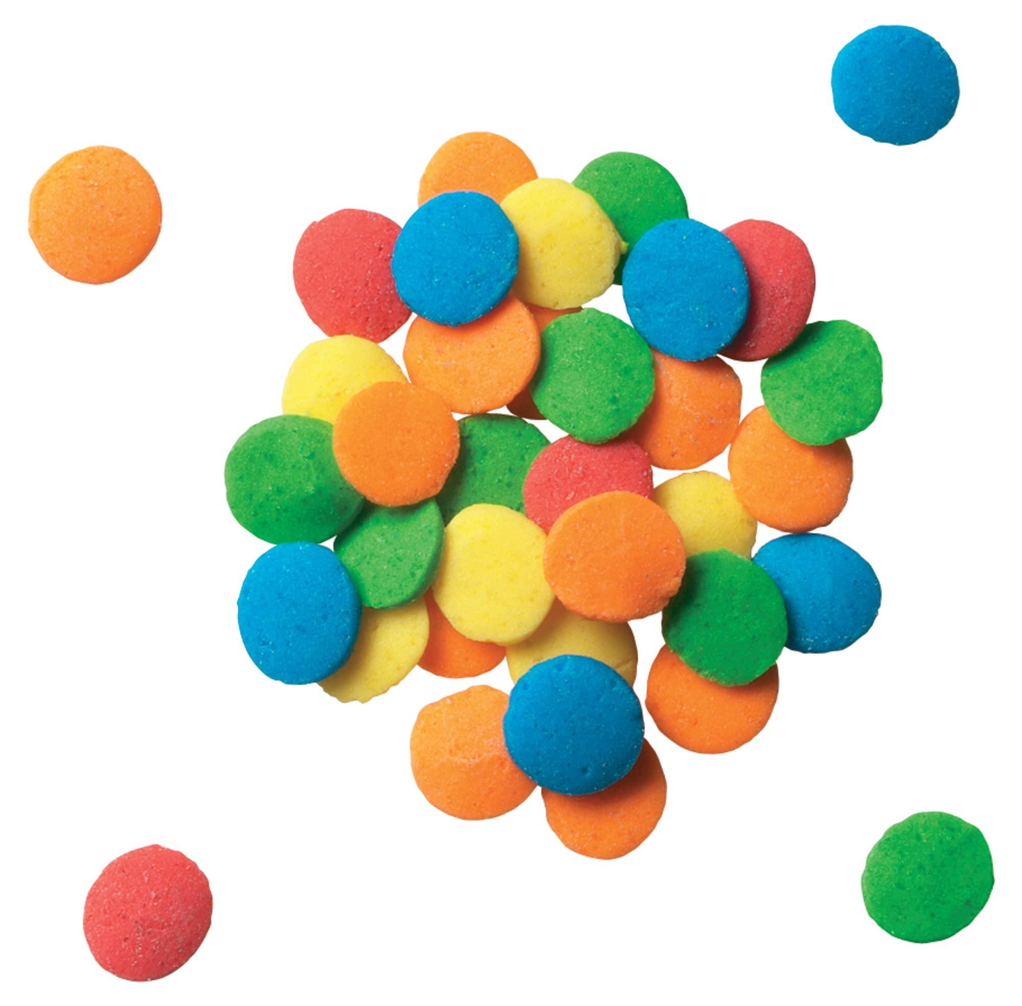 DecoPac DecoPac Quins, Bright Sequins, 3 Pound,Yellow,Orange,Blue,Green,Red