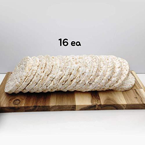 LENITH LENITH Hongchun Korean Traditional Popped Brown Rice Cakes Cracker 84g (2.96 oz) / Chip / Korean Snack / No Additives (3 Packs)