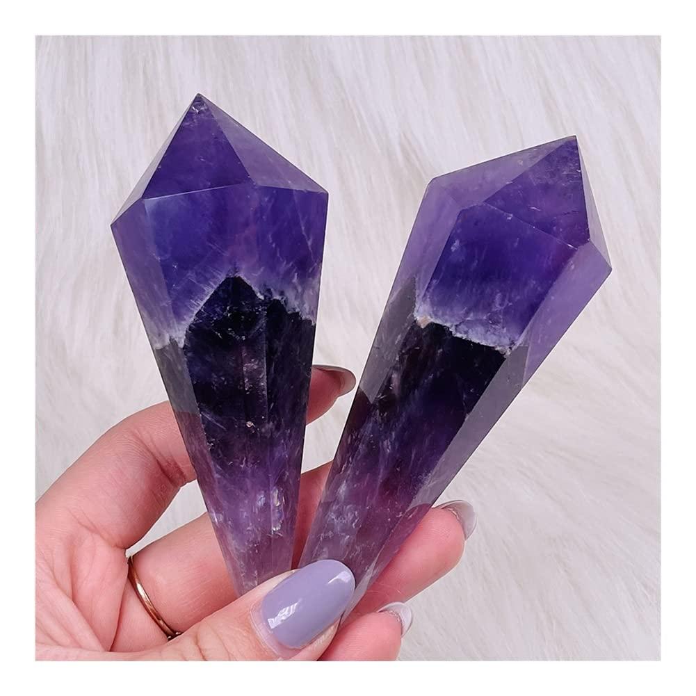 WGPHD WGPHD Health & Household Natural Dream Amethyst Quartz Crystal Specimen Scepter Super Power Spirit Healing Gemstone Energy