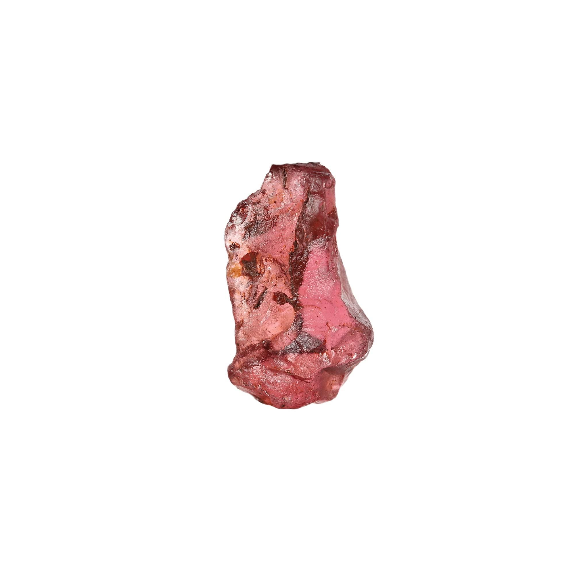 GEMHUB GEMHUB Healing Crystal Rough AAA+ Red Garnet Stone small 5.055 Ct. Loose Gemstone For Wire Wrapping,