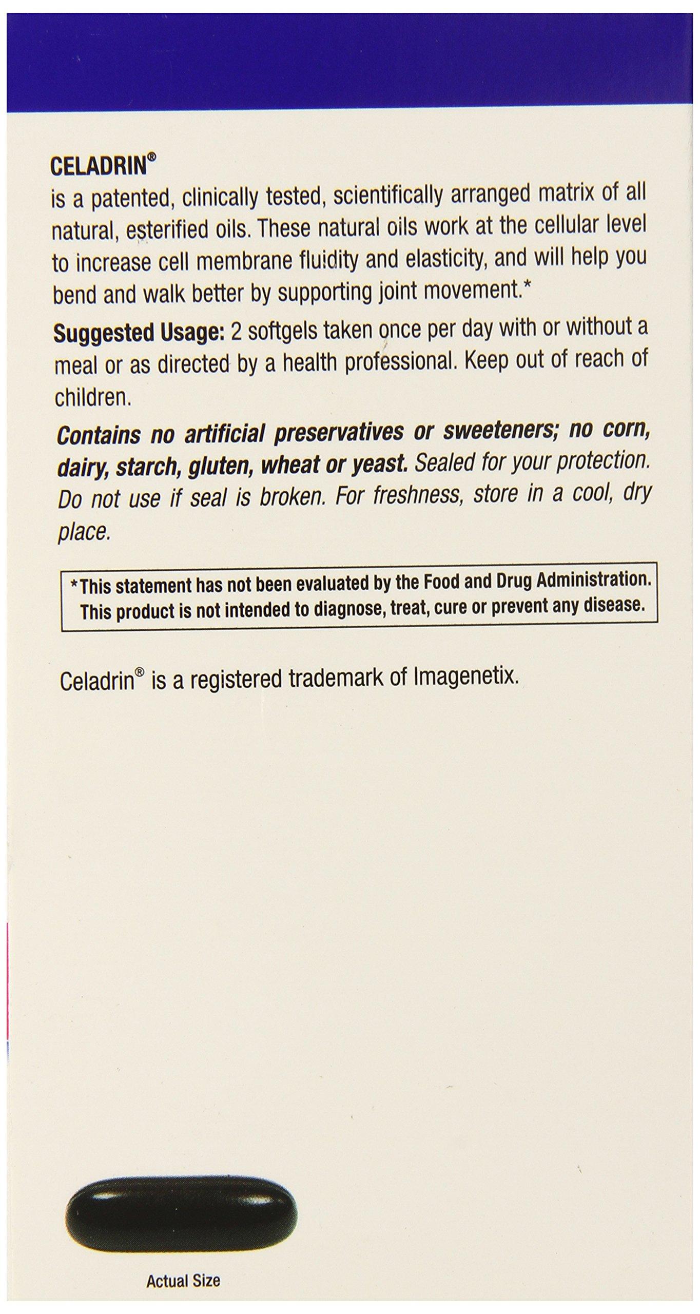MSFANGHU Celadrin Advanced Joint Health 1050 Mg, 180 Softgels Fast, Long Lasting Joint Comfort