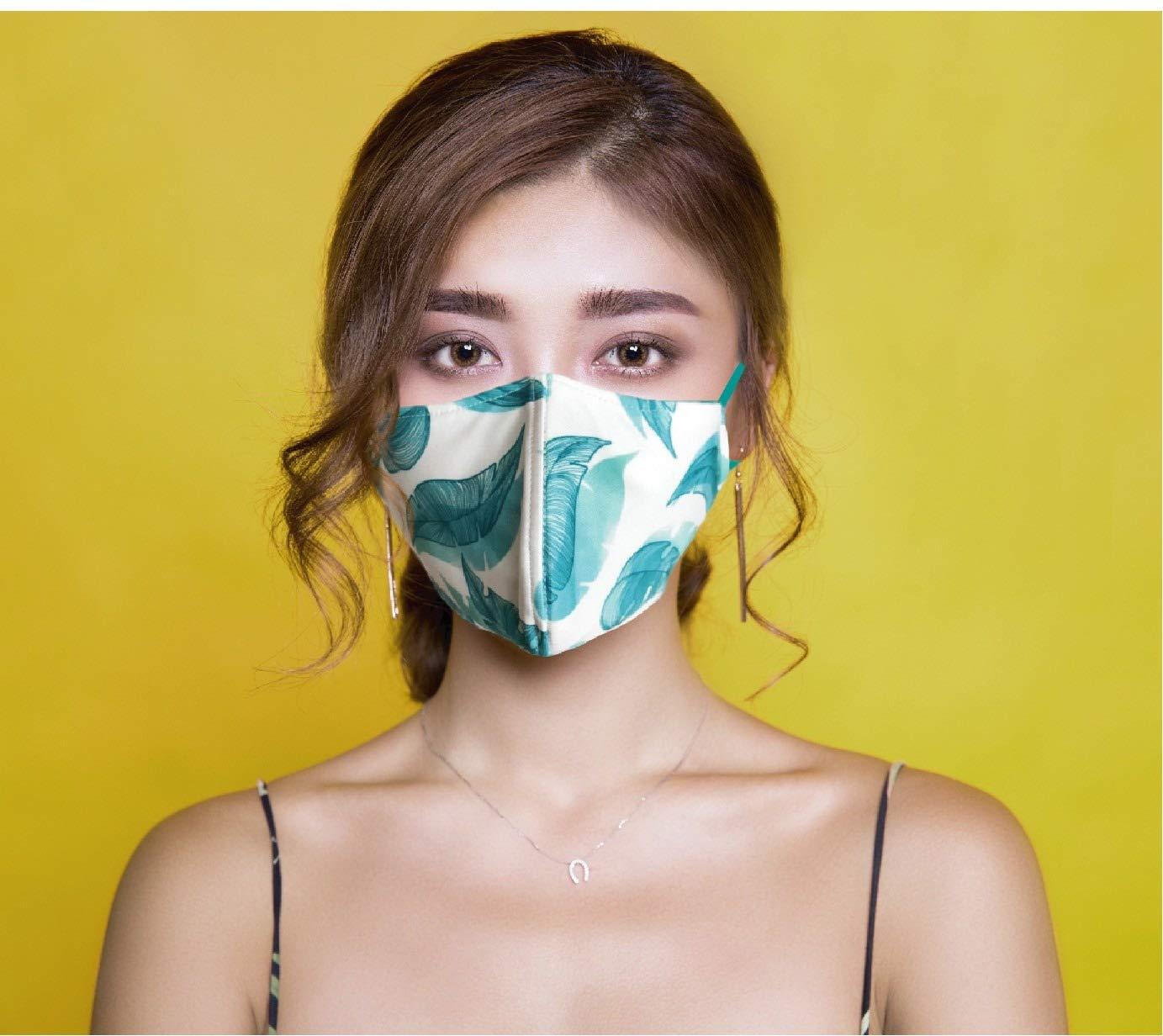 VECO VECO Fabric Face Mask - Pack of 5 (Adult, Combo 4)