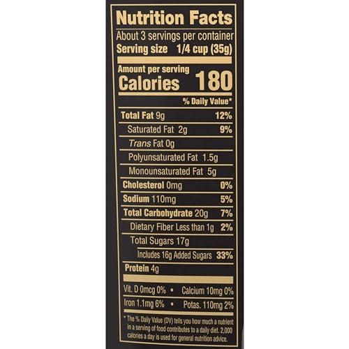 Squirrel Brand Squirrel Brand Sweet Brown Butter Cashews, 3.5 Ounces Resealable Bag, Gluten Free, Vegetarian