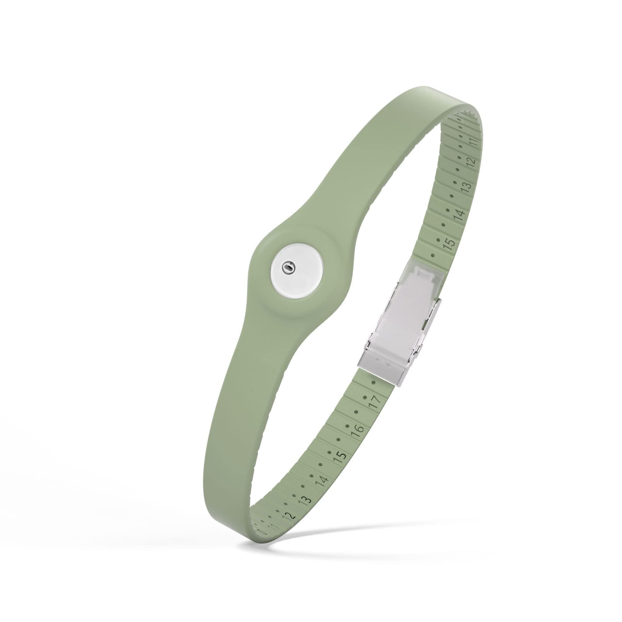 Divoti Divoti CGM Continuous Glucose Monitor Sensor Cover Armband Compatible with Freestyle Libre 3, Trim-to-fit Adjustability- Green Mint