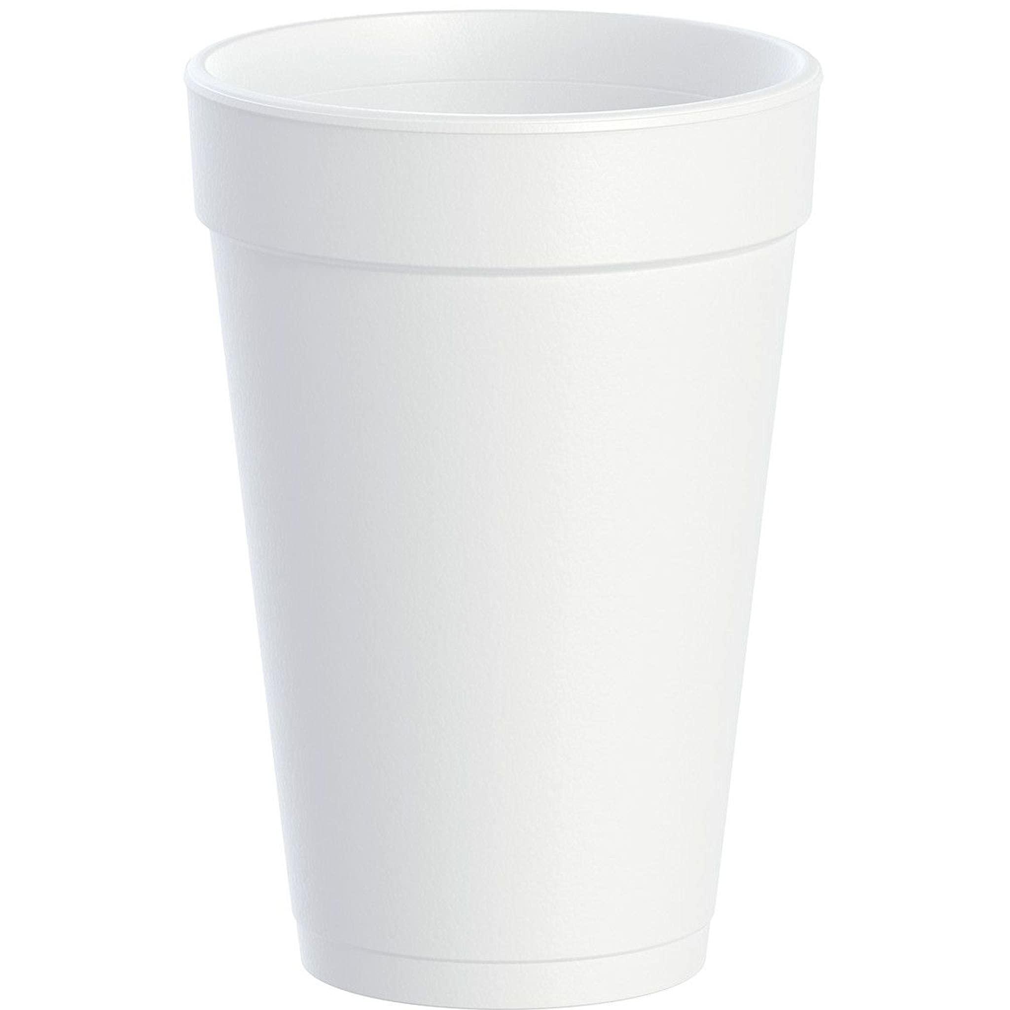 DART DART white foam cups 16 oz 25 cups