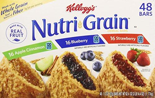 Nutri Grain Nutri-Grain Kellogg's Cereal Bars Variety Pack, 48 Count