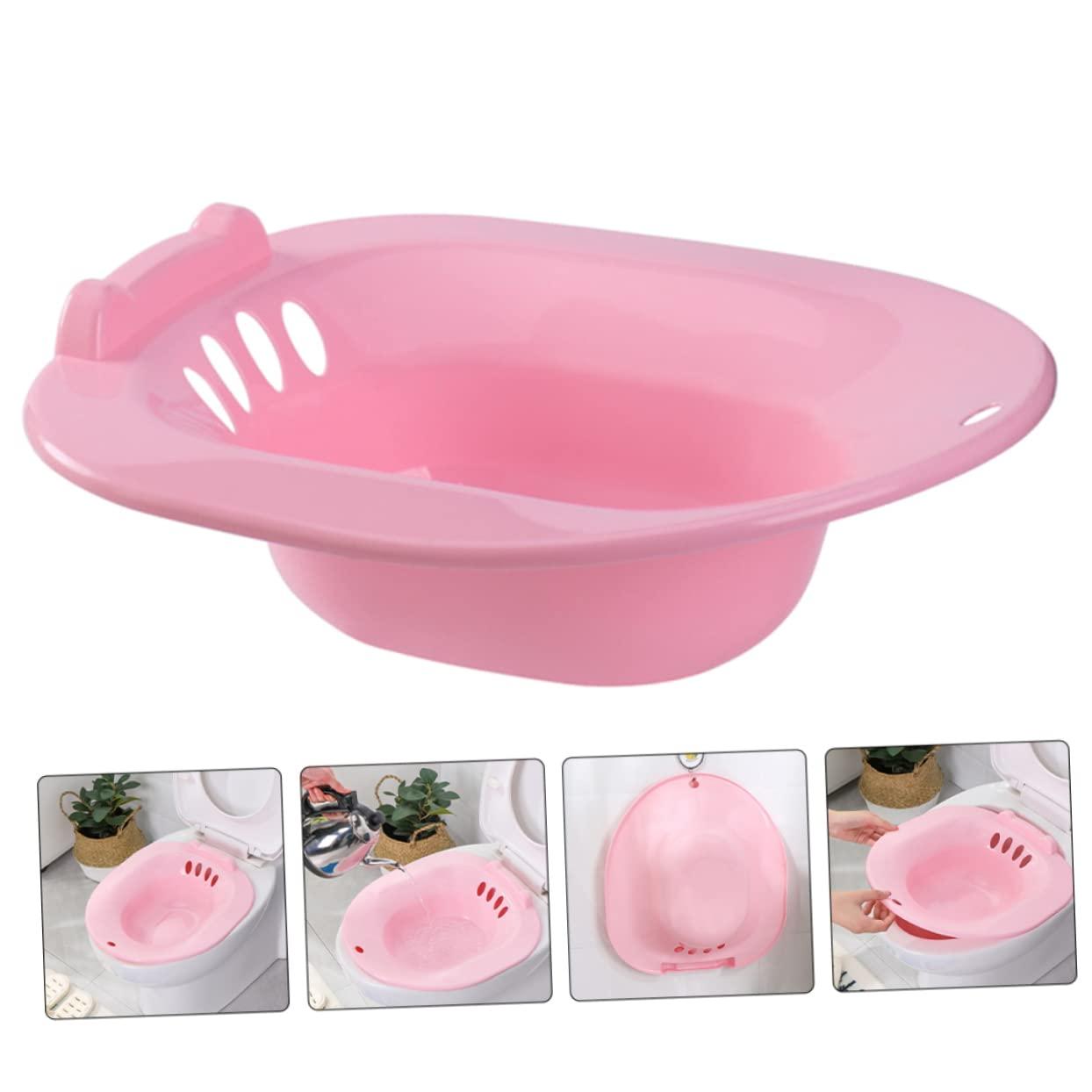 GOOHOCHY GOOHOCHY Toilet Soaking Sitz Bath Tub for Personal Hemorrhoids Relief Postpartum Care Made of Smooth Material