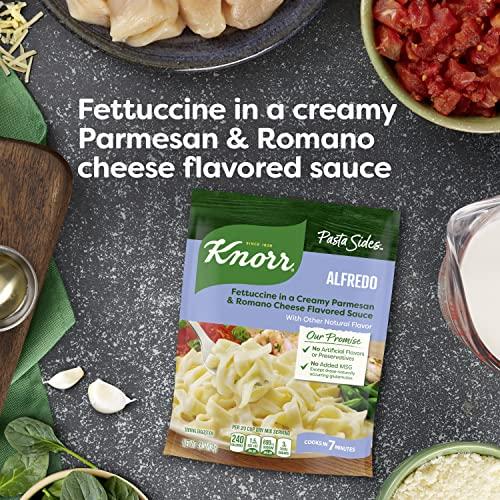 Knorr Knorr Pasta Sides For Delicious Quick Pasta Side Dishes Fettuccine Alfredo No Artificial Flavors, No Preservatives, No Added MSG 4.4 oz, Pack of 12