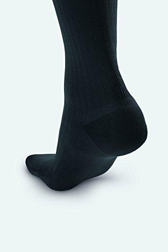 JOBST JOBST forMen Ambition, Knee High w/ SoftFit Technology, 30-40 mmHg, Black, SZ 4/Long