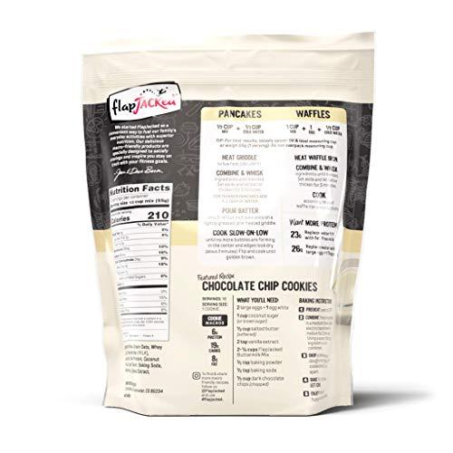 FlapJacked FlapJacked Protein Pancake & Baking Mix, Buttermilk, 24oz