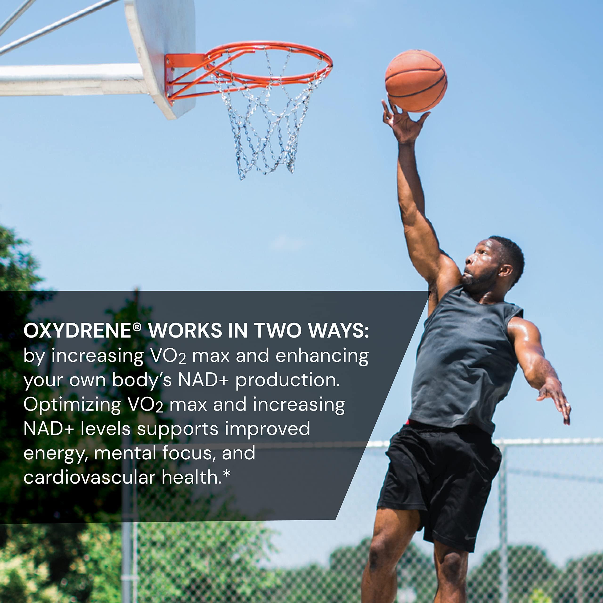 Novex Biotech Novex Biotech Oxydrene NAD+ Enhancer - Natural Supplement Promoting Metabolism and Cardiovascular Support for Men and Women - (60 Capsules)